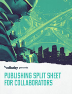 Publishing split sheet for collaborators